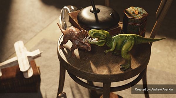 NVIDIA 首席 3D 環境藝術家利用 Omniverse、Autodesk 3ds Max 還原他的童年時光
