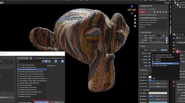 Adobe 推出免費 Substance 3D 外掛，輕鬆將 SBSAR 材質導入 Blender