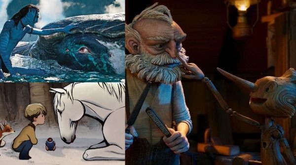 《吉勒摩·戴托羅之皮諾丘》、《男孩、鼴鼠、狐狸與馬》分別奪下最佳動畫長片、短片，《阿凡達：水之道》無懸念拿下最佳視覺效果！第 95 屆奧斯卡得獎名單出爐！