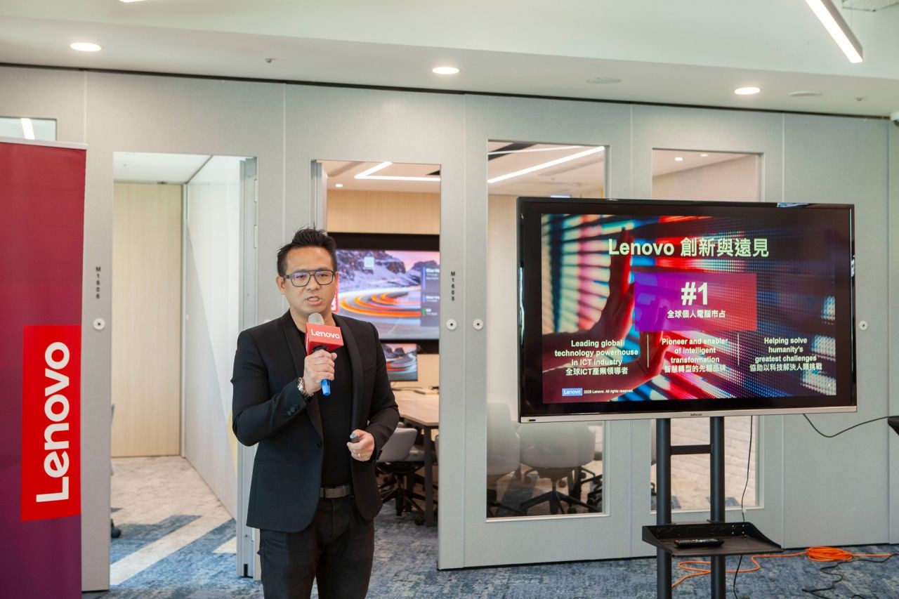 Lenovo 中小型企業暨通路總經理 Ben Lin