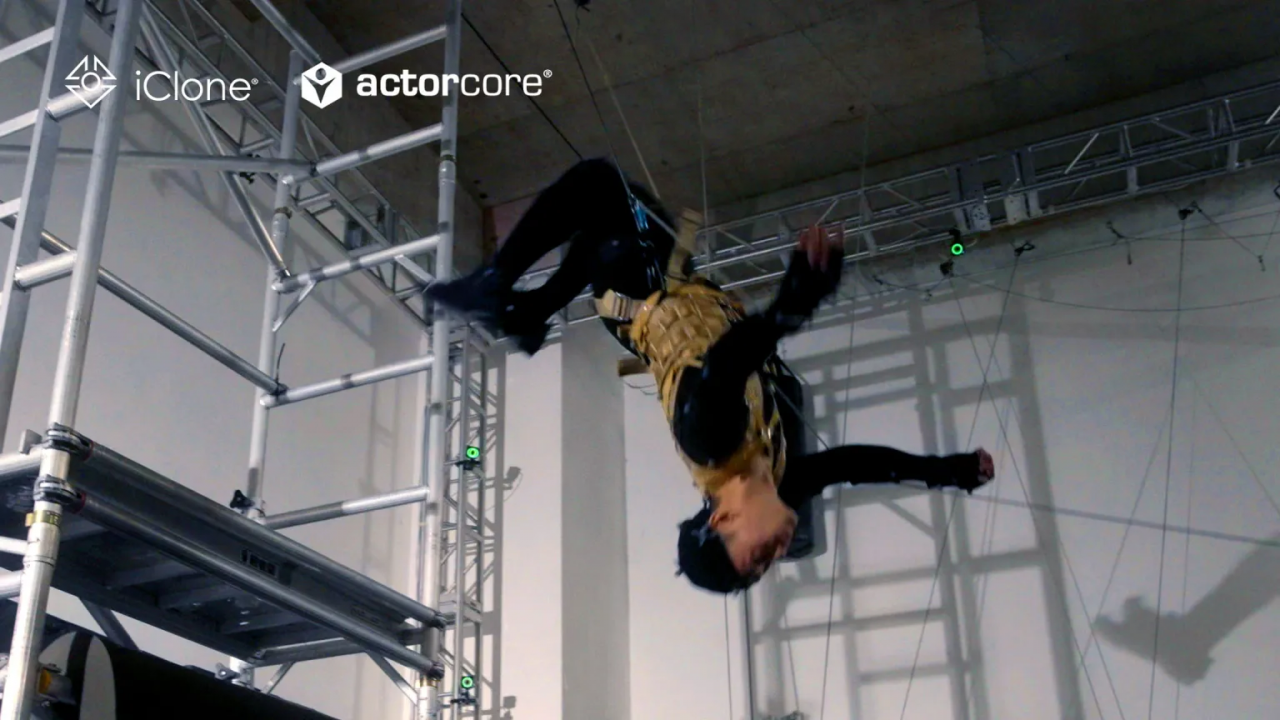 以電影等級 MOCAP 技術打造高品質動作素材庫 ActorCore！將功夫表演轉化成逼真 3D 動畫