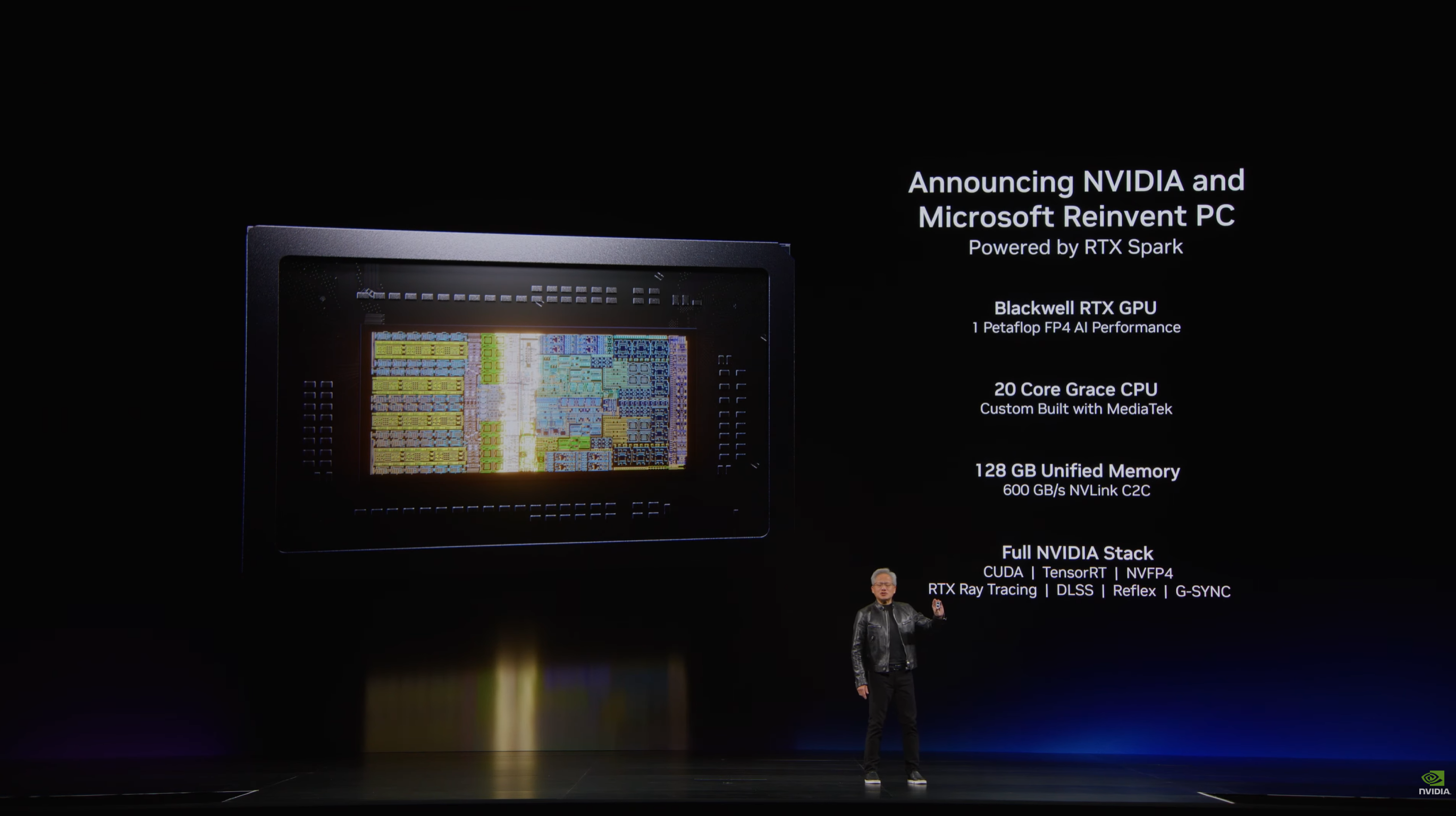 NVIDIA GTC Taipei 2026 Keynote annoucing NVIDIA and microsoft reinvent PC