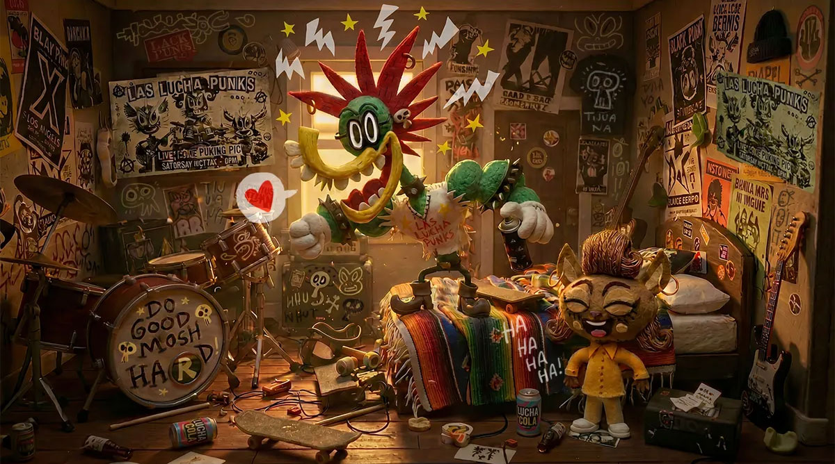 《Punky Duck》fund by GenAI Creators' Fund