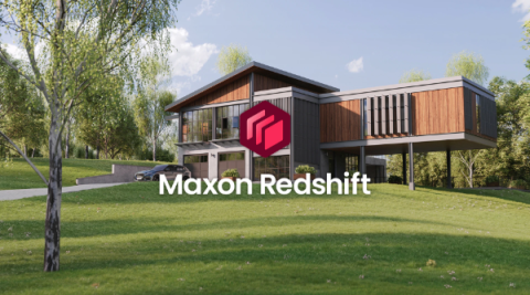 算圖速度再進化！Maxon 發布 Redshift 2026.7：Hex Tiling 隨機翻轉、即時引擎支援景深、支援 Autodesk Revit