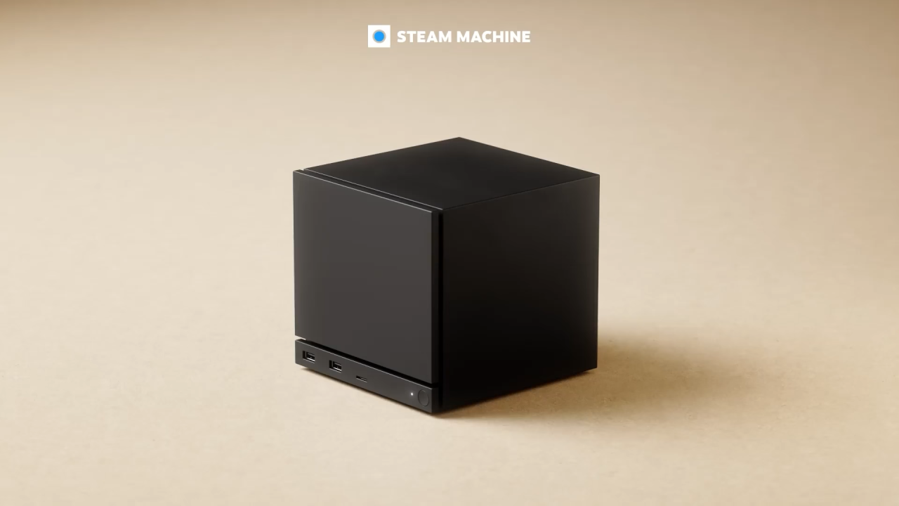 Valve 全新 PC 遊戲硬體「Steam Machine」正式開賣，512 GB 訂價新台幣 36,888，即日起至 6 月 25 日開放預訂