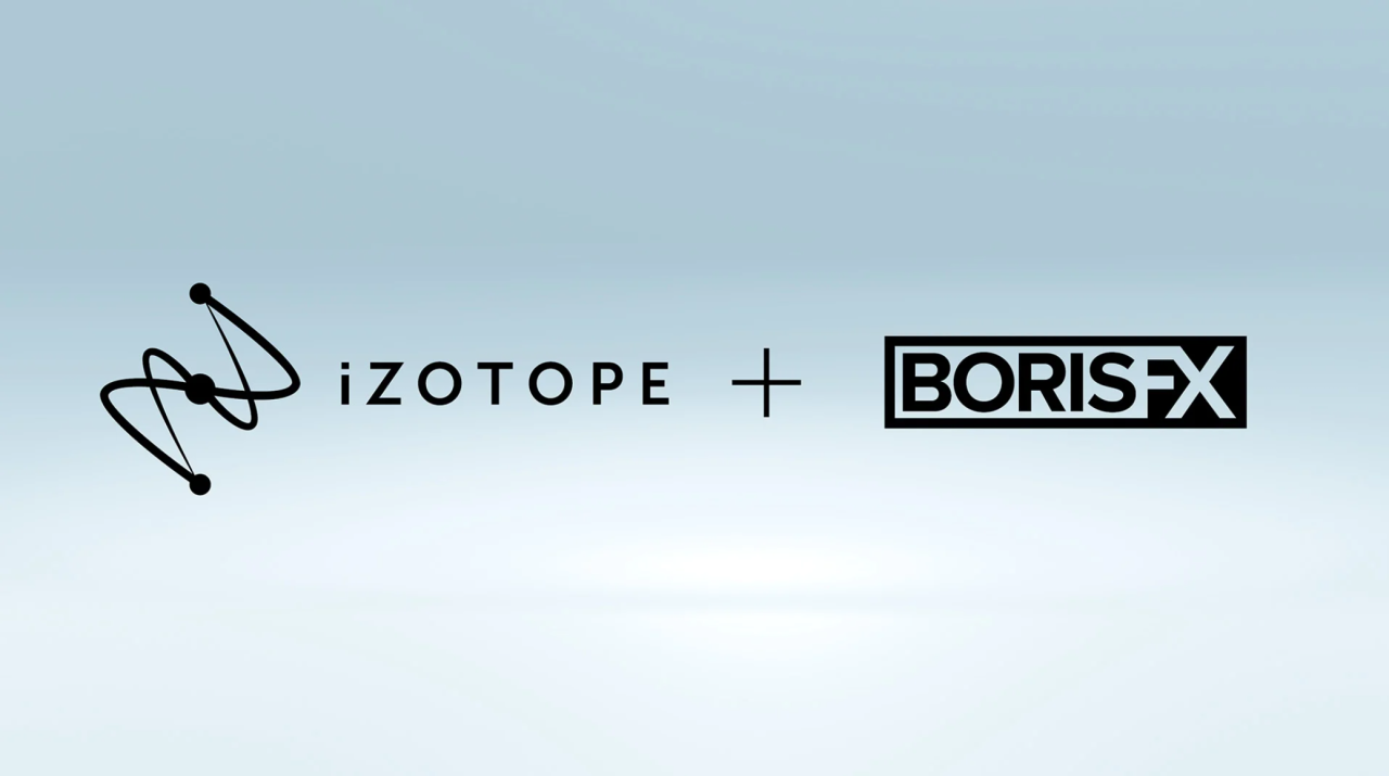 影音後製外掛龍頭再擴張！Boris FX 宣佈整併專業音訊處理公司 iZotope